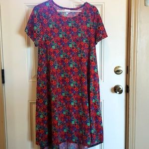 LuLaRoe Carly dress XL
